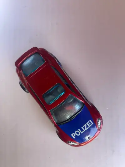 Set de autos de juguete de colección Polizei - miniatura 2