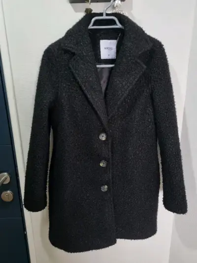 Abrigo de lana negro para mujer marca Marquis - miniatura 4