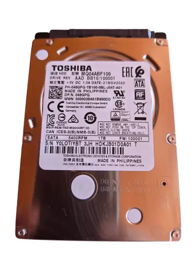 Disco Duro Toshiba 1TB SATA 5400RPM - miniatura 1