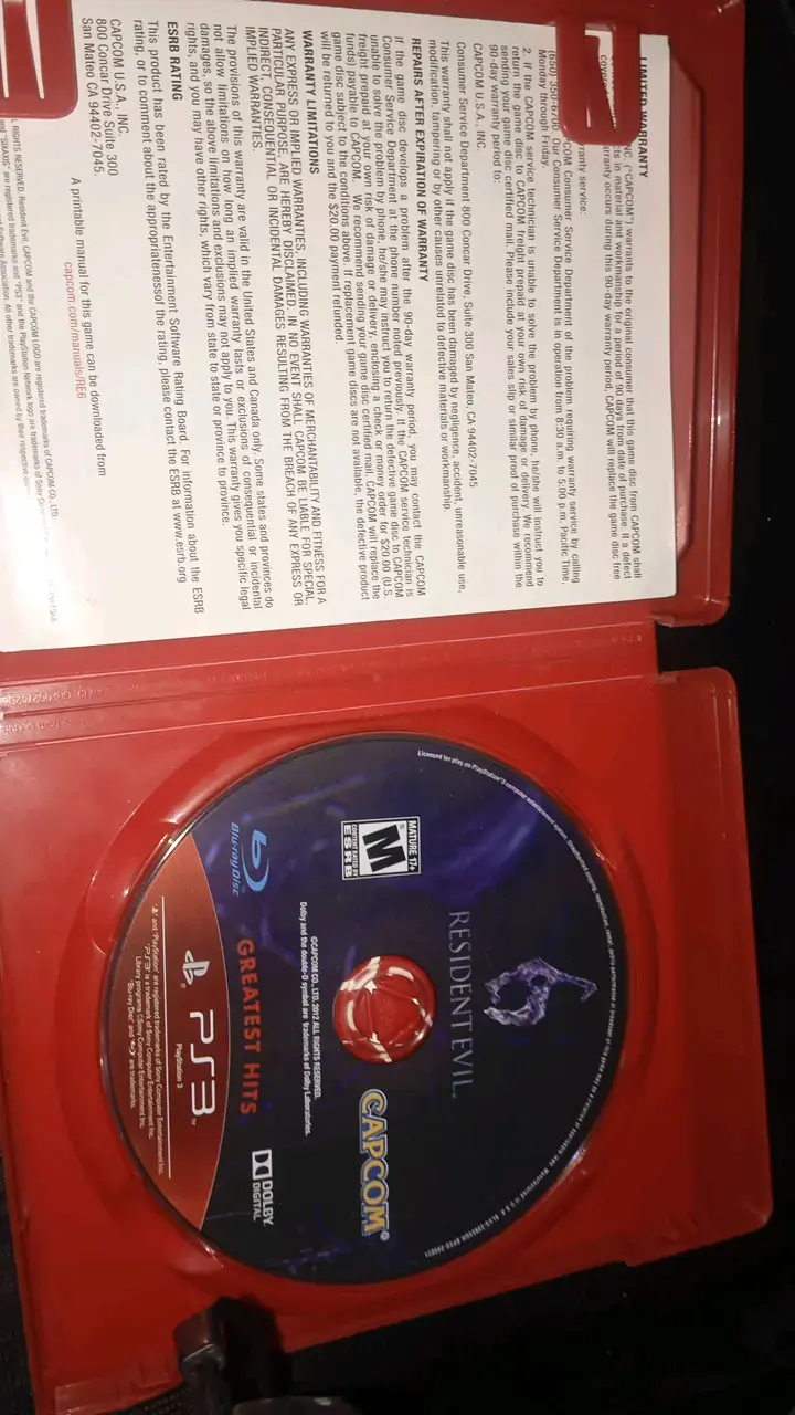Juego PS3 Resident Evil 6 Greatest Hits - 2