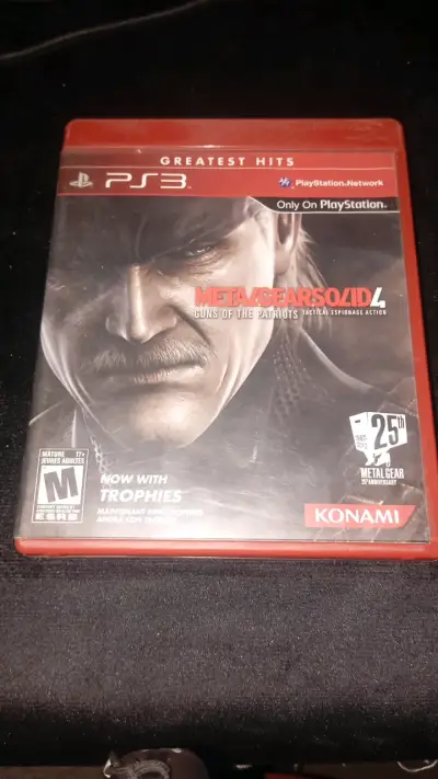 Juego PS3 Metal Gear Solid 4 Greatest Hits - miniatura 1
