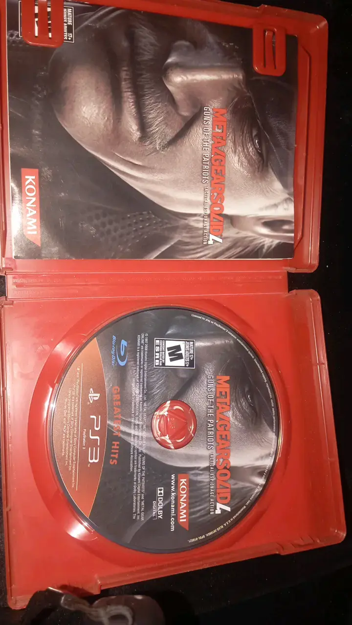 Juego PS3 Metal Gear Solid 4 Greatest Hits - 2
