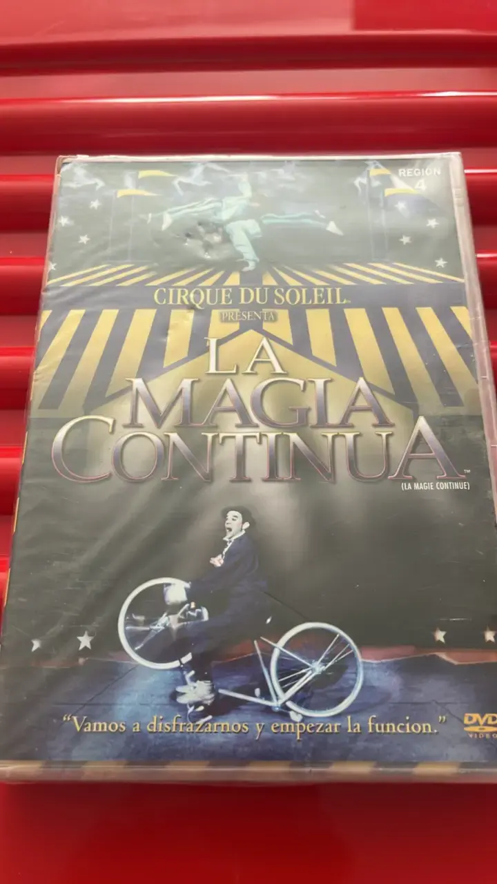DVD Cirque du Soleil La Magia Continúa