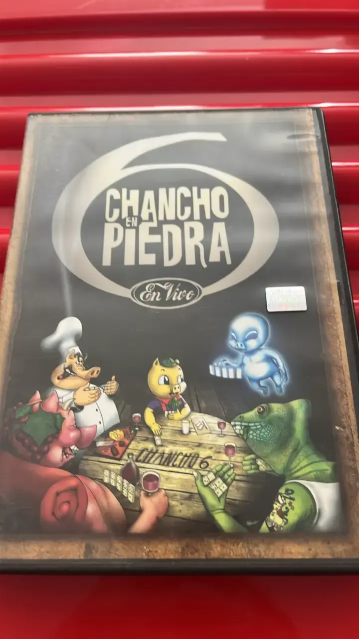 DVD Chancho en Piedra En Vivo