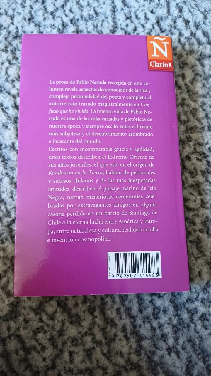 Libro 'Para Nacer He Nacido' de Pablo Neruda - 2