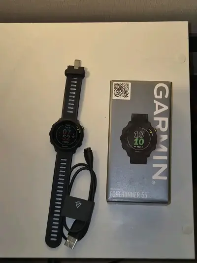 Smartwatch Garmin Forerunner 55 Negro con GPS - miniatura 1