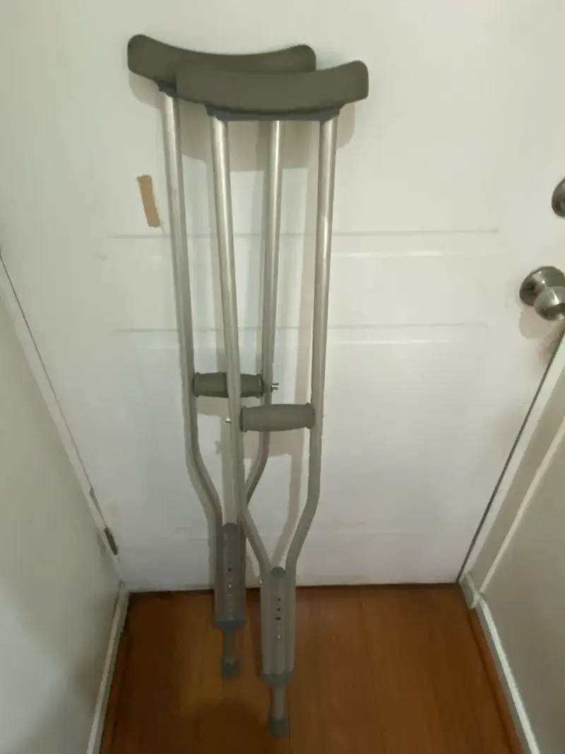 Muletas ajustables de aluminio para adultos - 2