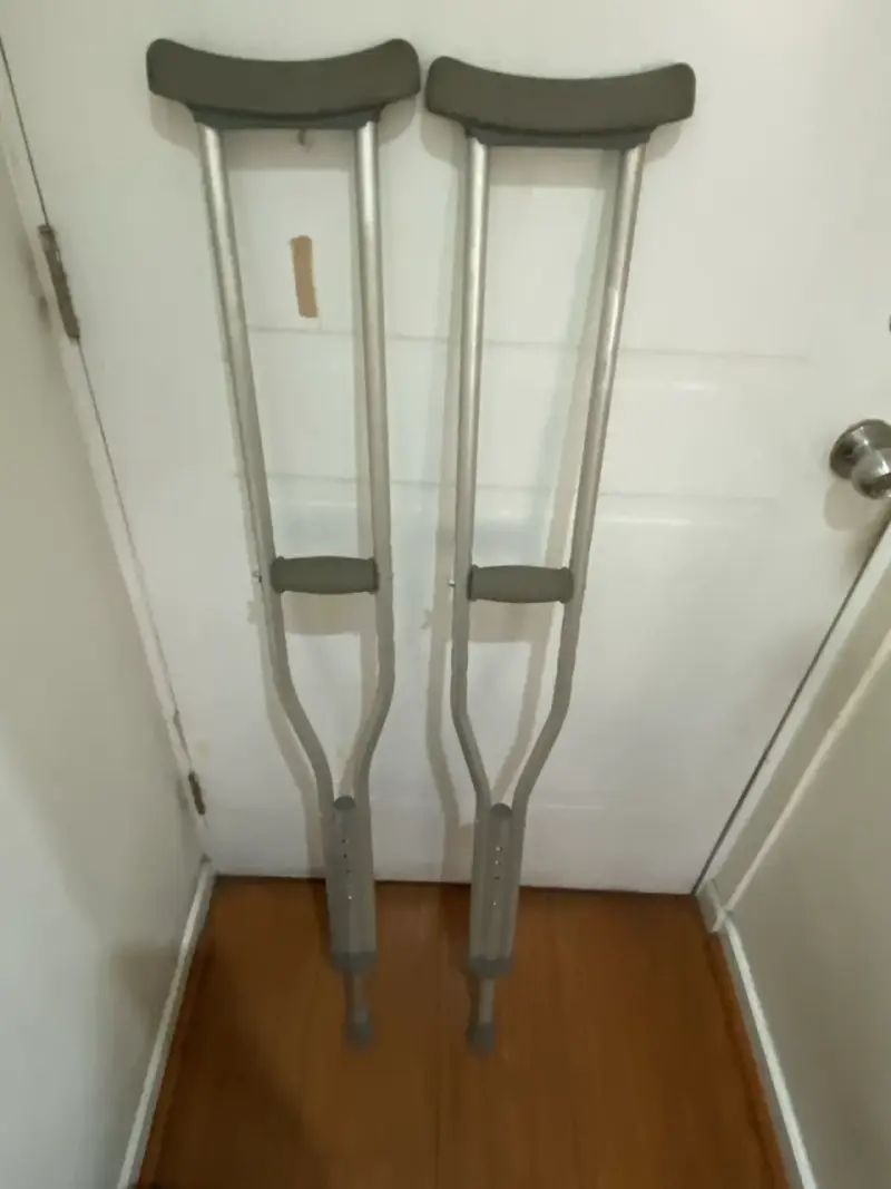 Muletas ajustables de aluminio para adultos - 3