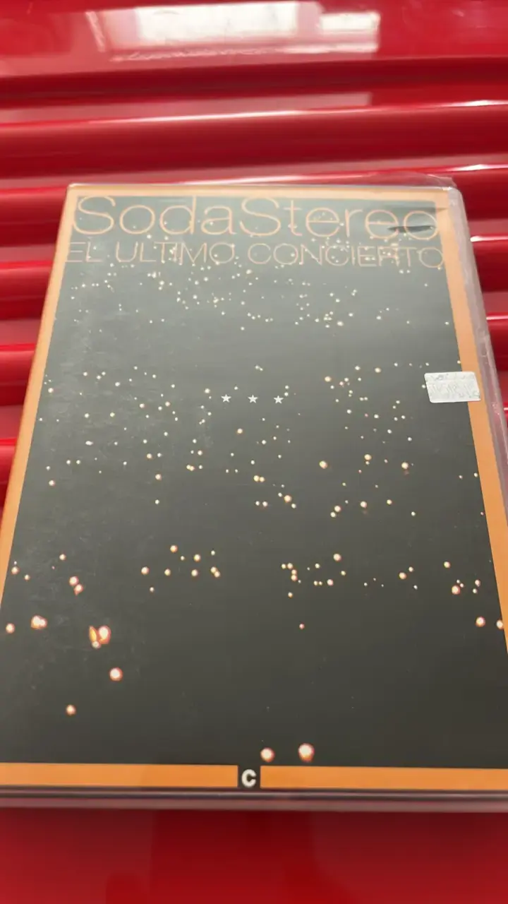 DVD Soda Stereo El Último Concierto