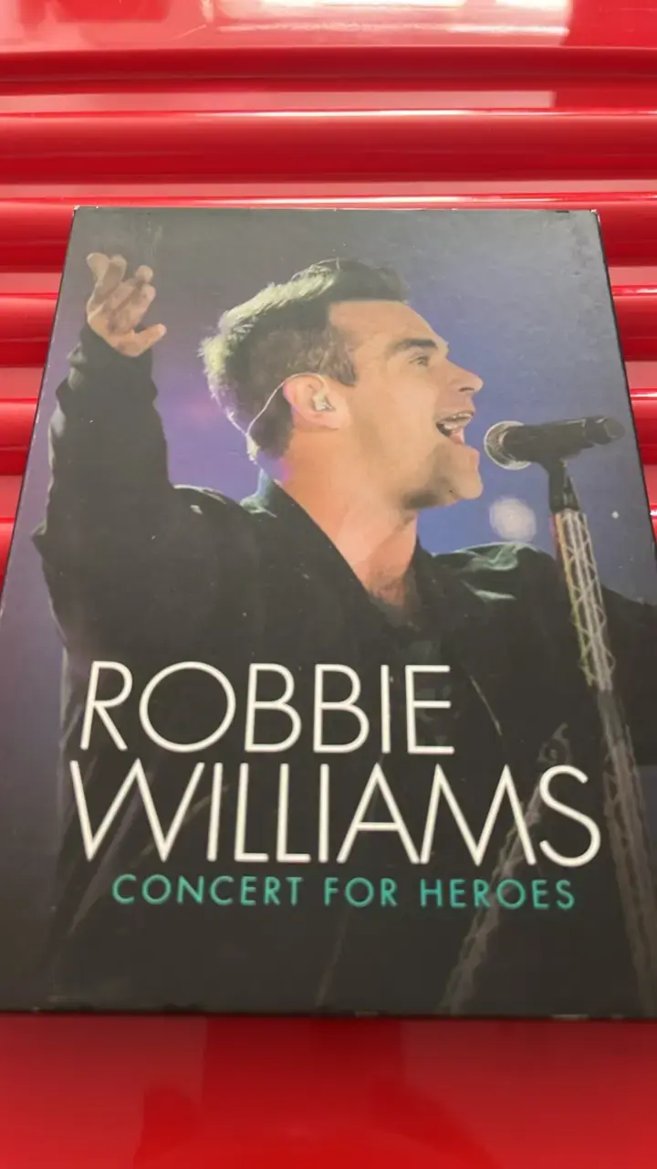 DVD Robbie Williams Concert for Heroes