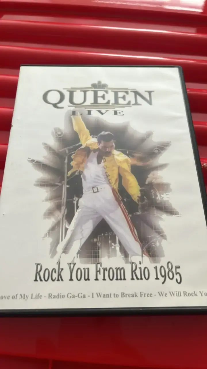 DVD Queen Live Rock You From Rio 1985