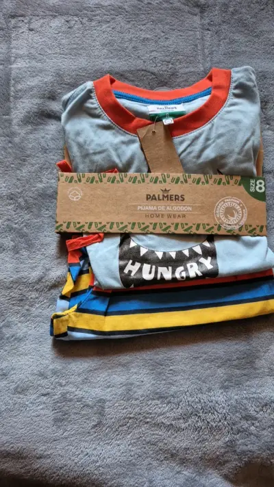 Pijama de algodón para niño Palmer's talla 8 - miniatura 2