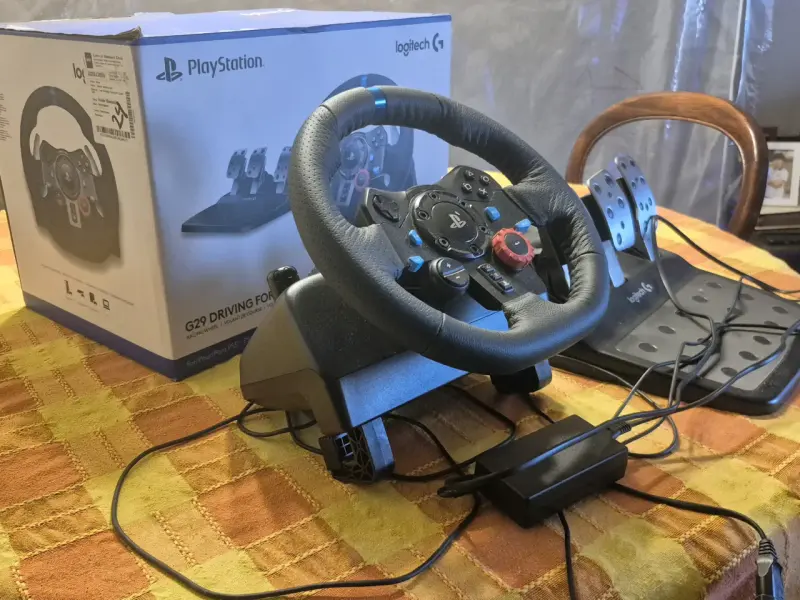 Volante y Pedales Logitech G29 para PlayStation - 3