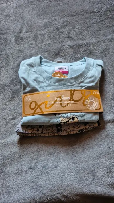Pijama de algodón para niña Palmer's talla 16 - miniatura 2