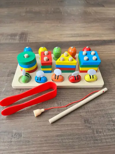 Juego educativo de madera para niños - miniatura 2