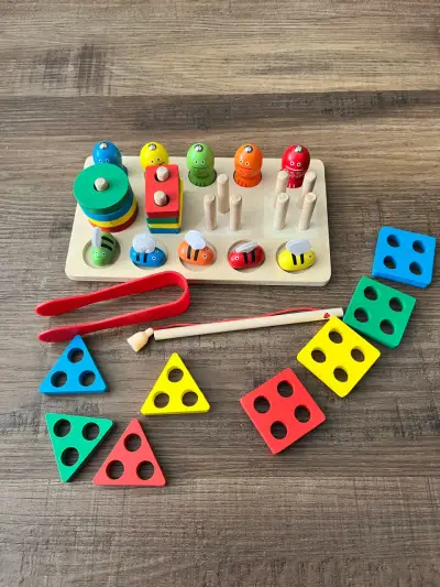 Juego educativo de madera para niños - miniatura 3