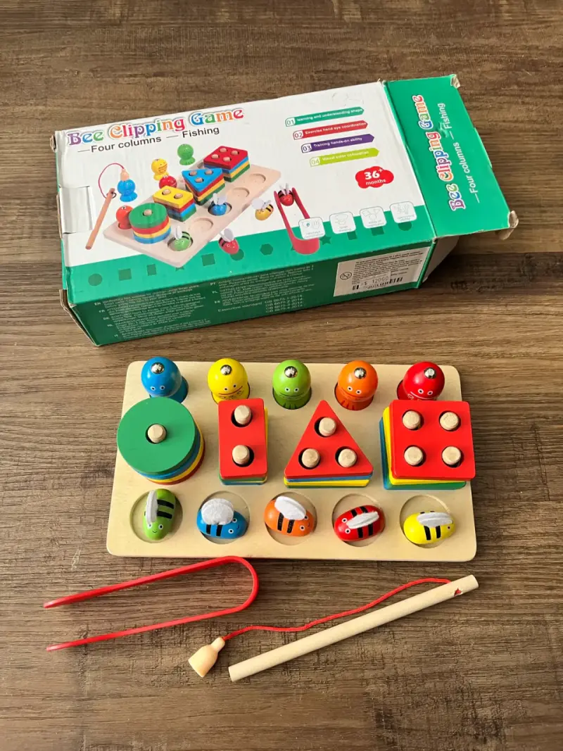Juego educativo de madera para niños - 4