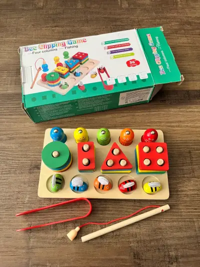 Juego educativo de madera para niños - miniatura 4