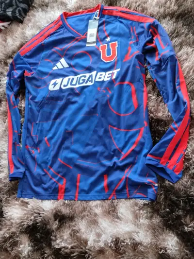 Camiseta Adidas Universidad de Chile 2026 Azul - miniatura 1