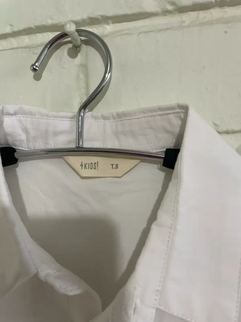 Pantalones azul marino para niños H&M talla 7-8 años - 4
