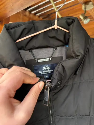 Parka negra para hombre / M / La Martina - miniatura 2