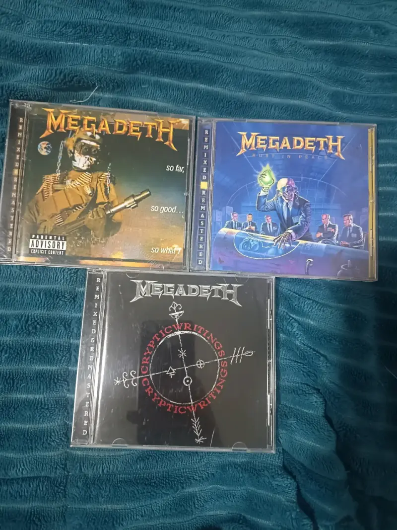 Colección de CDs Megadeth - 1
