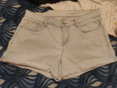 Shorts de mezclilla claros para mujer Old Navy - miniatura 1