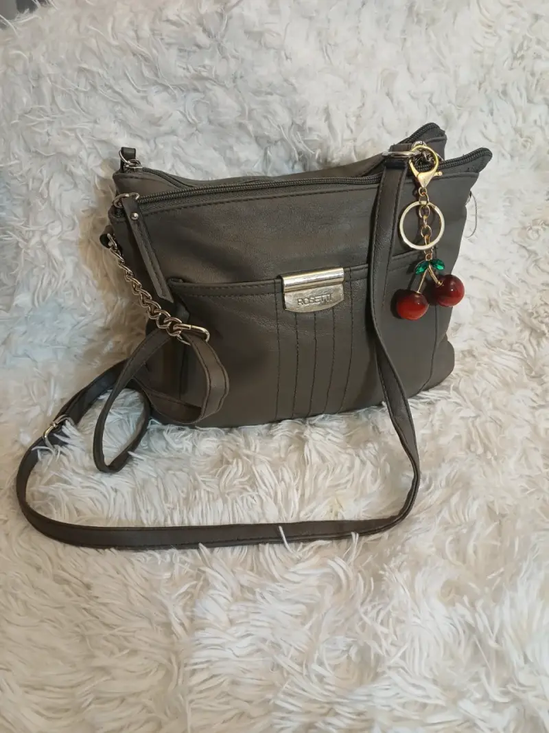 Cartera cruzada gris Rosetti - 1