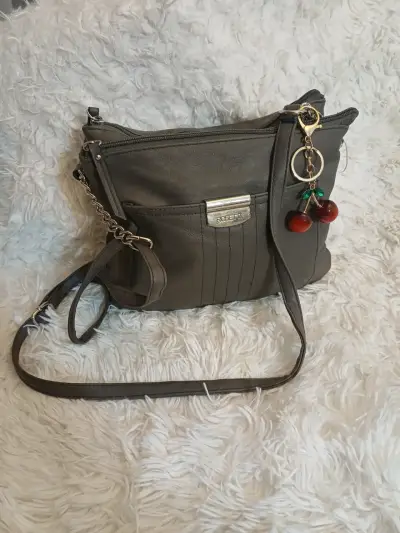Cartera cruzada gris Rosetti - miniatura 1