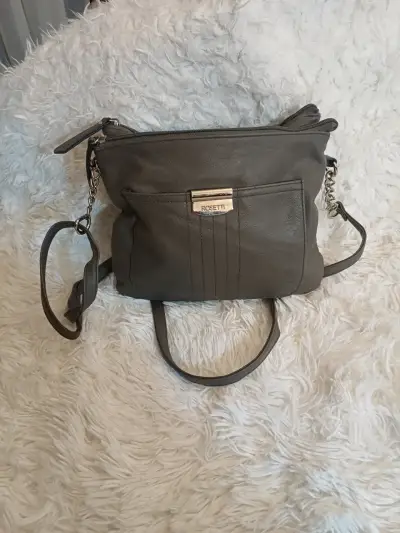 Cartera cruzada gris Rosetti - miniatura 2