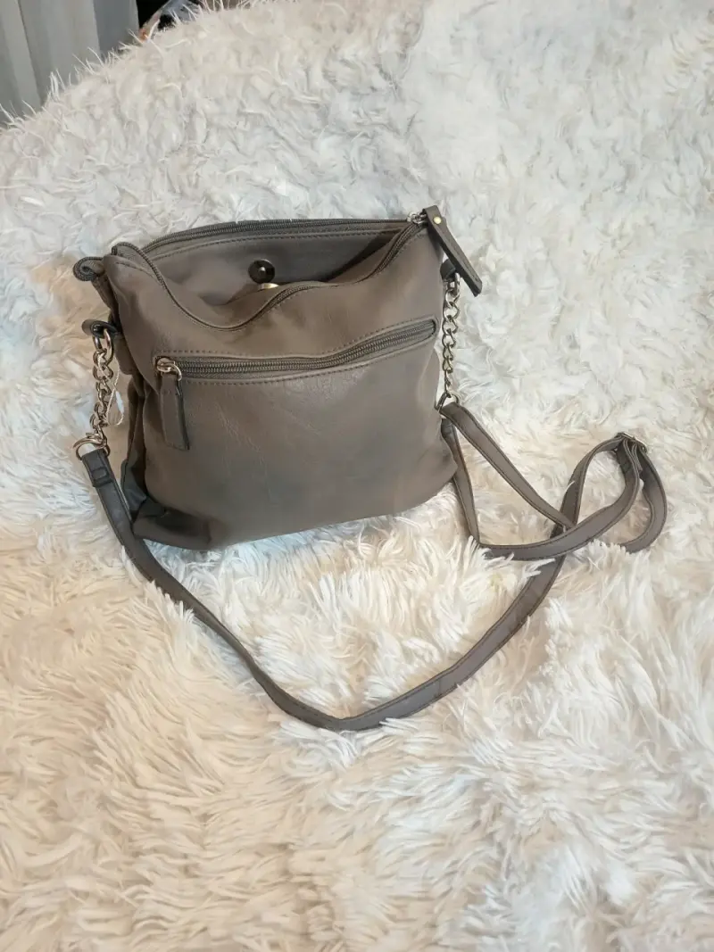 Cartera cruzada gris Rosetti - 3