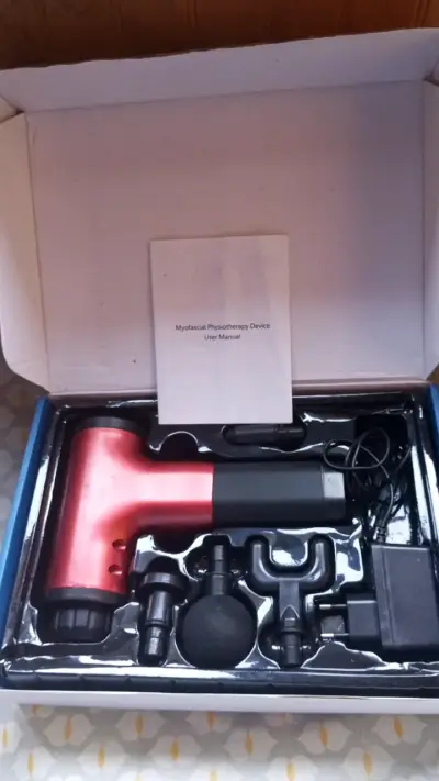 Pistola de Masaje Muscular MD-320 Roja - miniatura 2