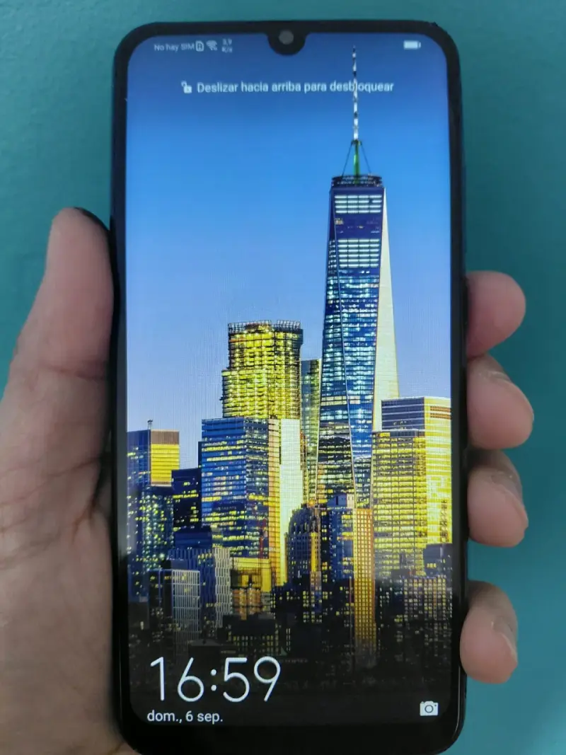 Huawei P Smart 2019 azul con cámara AI - 1