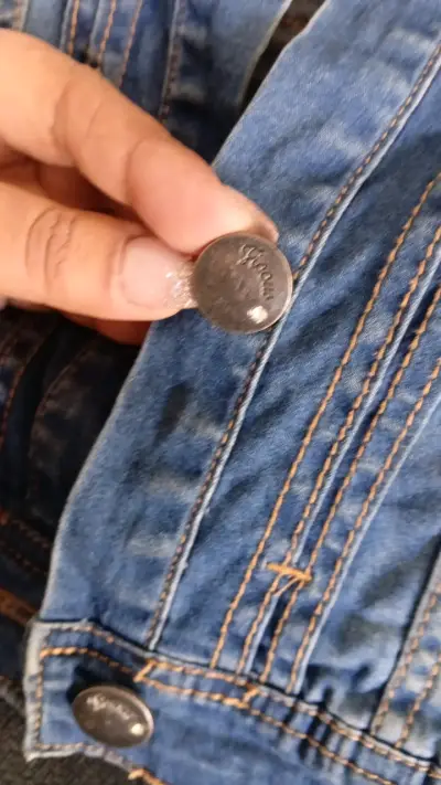 Chaqueta de mezclilla para niña Ficcus Girl t/2 - miniatura 2