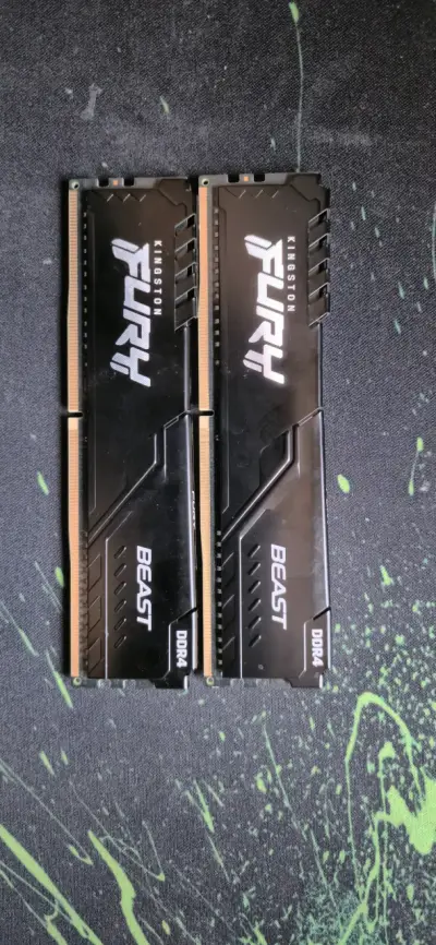 Memoria RAM Kingston Fury Beast DDR4 2x8GB - miniatura 1