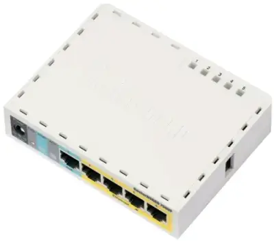Router MikroTik RouterBOARD 750UP con 5 puertos Ethernet - miniatura 1