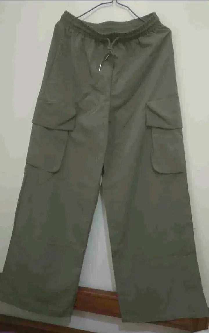 Pantalones Shein verdes para mujer, talla S - 2