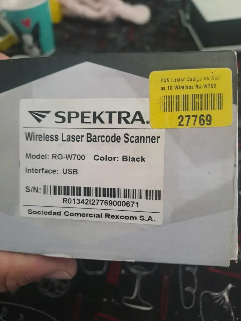 Escáner de Código de Barras Inalámbrico Spektral - 5