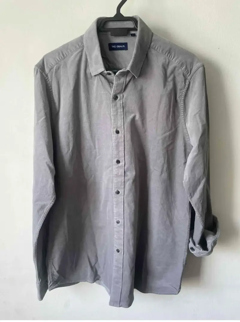 Camisa de vestir a rayas para hombre - 2