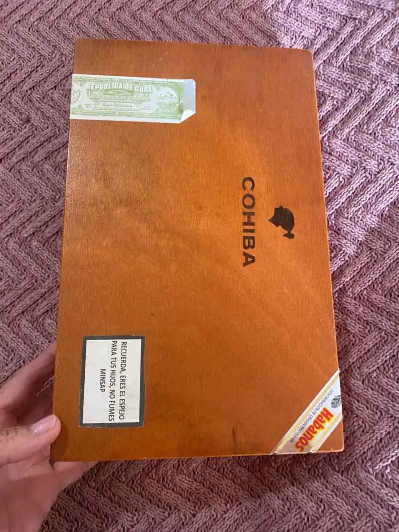 Caja de madera Cohiba - 1