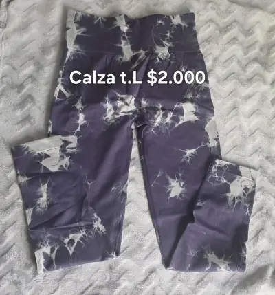 2 Calzas deportivas tie-dye talla L - miniatura 1