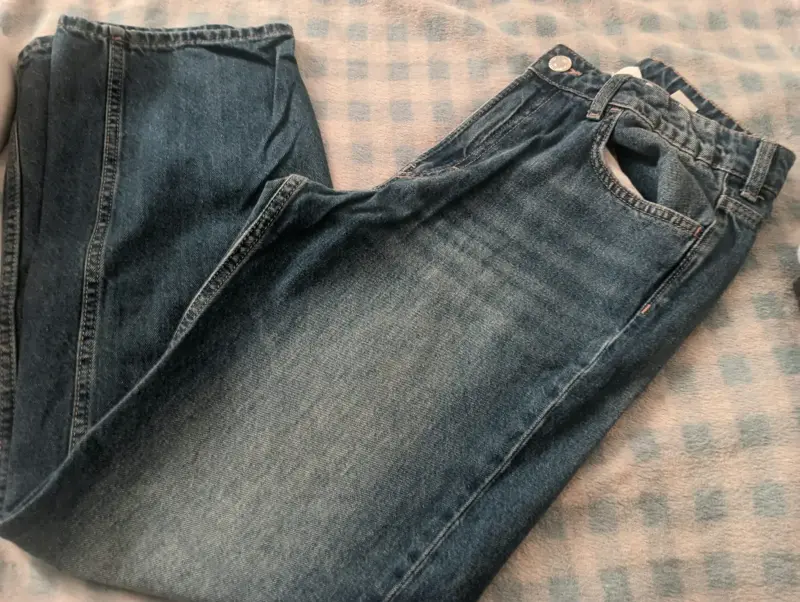Jeans azul oscuro H&M ajustados - 1