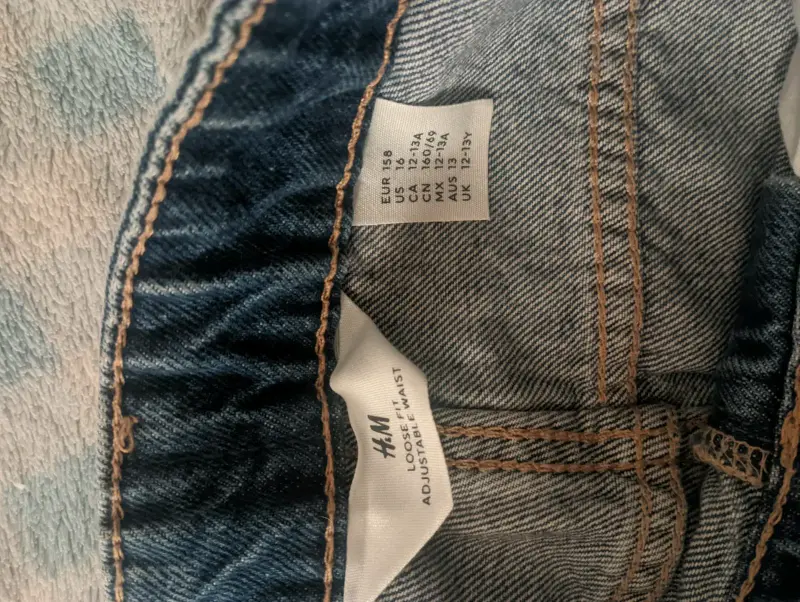 Jeans azul oscuro H&M ajustados - 2