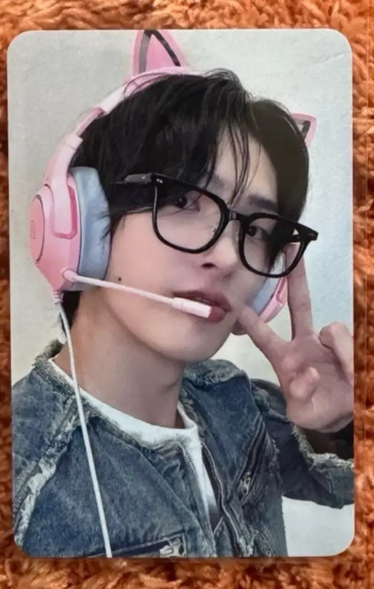 ATEEZ Mingi Makestar Lucky Draw Gamer Photocard