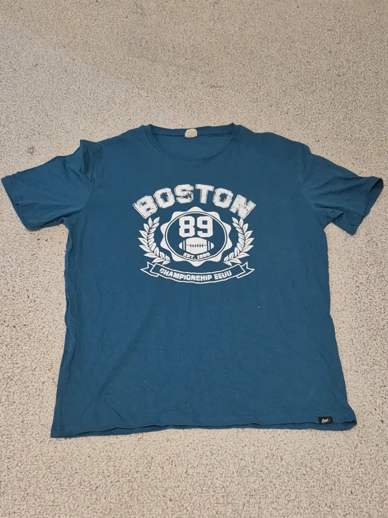 Polera azul Boston 89 para hombre