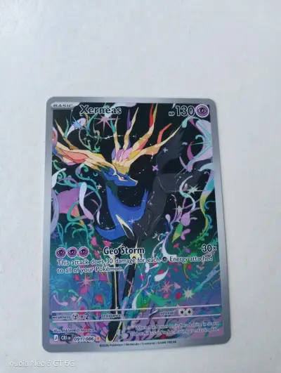 Carta Pokémon Xerneas Chaos rising 091/086 - miniatura 1
