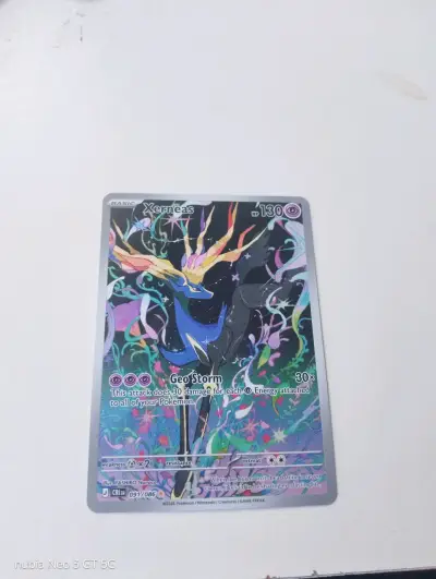 Carta Pokémon Xerneas Chaos rising 091/086 - miniatura 3