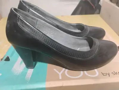 Zapatos de Tacón Negro para Mujer Skechers - miniatura 1