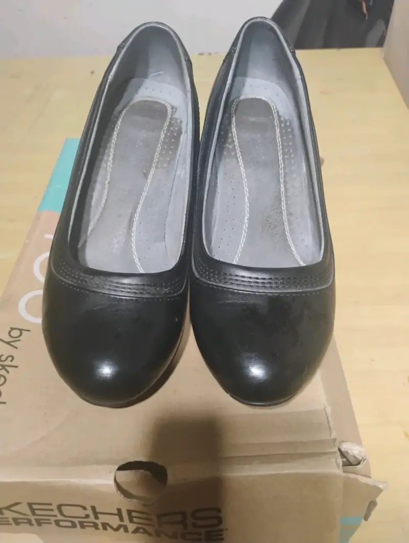 Zapatos de Tacón Negro para Mujer Skechers - 2