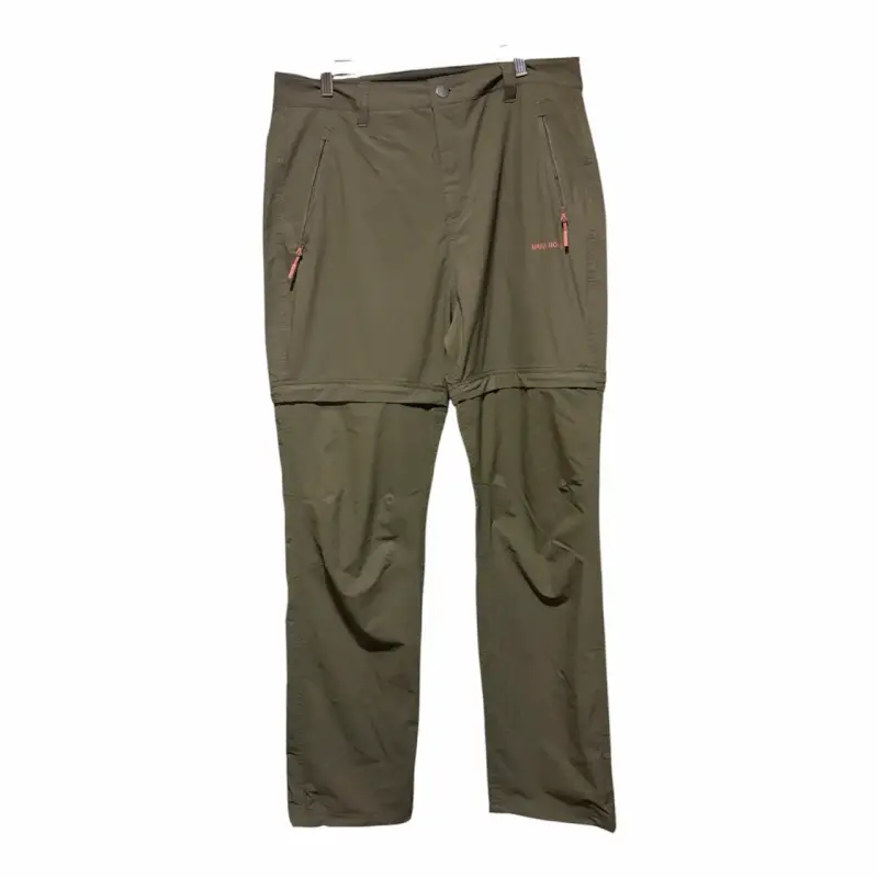 Pantalones desmontables de trekking color verde - 2
